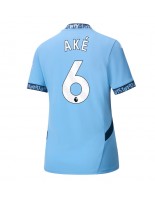 Manchester City Nathan Ake #6 Kotipaita Naisten 2024-25 Lyhythihainen